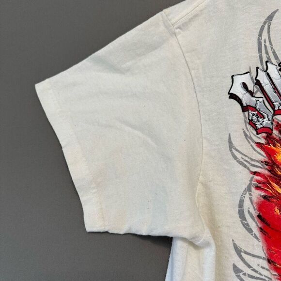 Suck Bang Blow Motorcycle T-Shirt Skull Graphic Size Large Grunge Emo Style - Picture 11 of 16